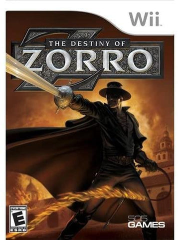 Destiny of Zorro Wii Used