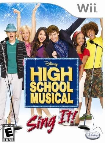 Disney Sing It High School Musical Game Only Mic Required Wii Used