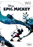 Epic Mickey With Paintbrush Nunchuck Wii Used