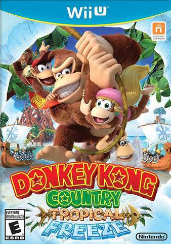 Donkey Kong Country Tropical Freeze Wii U Used