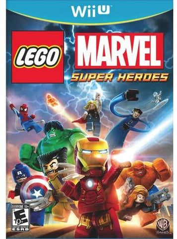 Lego Marvel Super Heroes Wii U Used