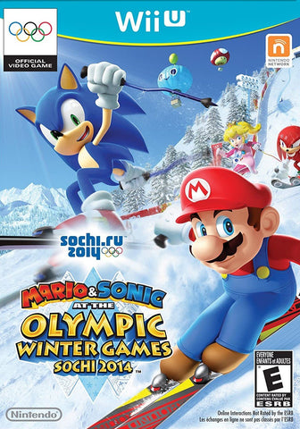 Mario & Sonic At The Sochi 2014 Olympic Winter Games Wii U Used