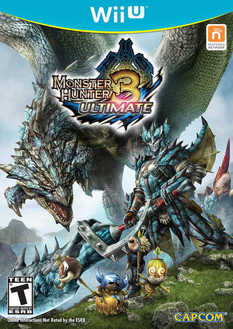 Monster Hunter 3 Ultimate Wii U Used