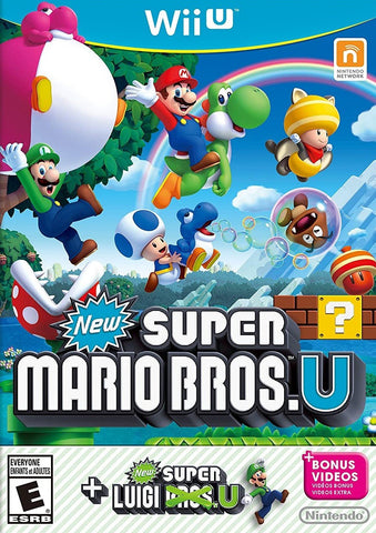 New Super Mario Bros U & New Super Luigi U Wii U New