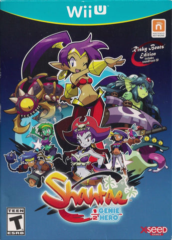 Shantae Half Genie Hero Risky Beats Edition Wii U New