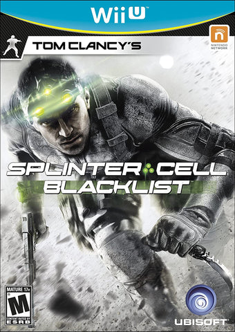 Splinter Cell Blacklist Wii U Used