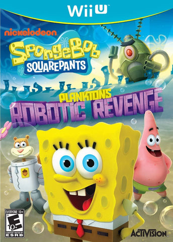 SpongeBob SquarePants Planktons Robotic Revenge Wii U Used