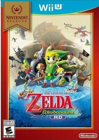 Zelda Wind Waker HD Nintendo Selects Wii U Used