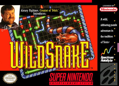 Wild Snake SNES Used Cartridge Only