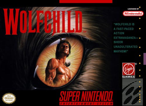 Wolf Child SNES Used Cartridge Only