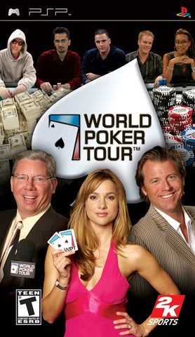 World Poker Tour PSP Used