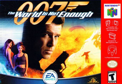 007 The World Is Not Enough N64 Used Cartridge Only