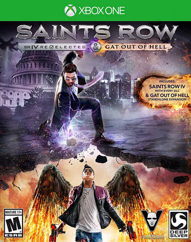 Saints Row Iv Re Elected and Gat Out Of Hell Xbox One New