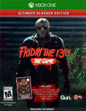 Friday The 13Th The Game Ultimate Slasher Edition DLC on Disc Xbox One New