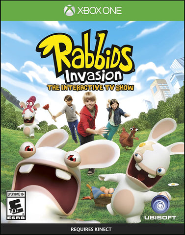 Rabbids Invasion Kinect Required Xbox One New