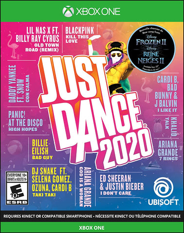 Just Dance 2020 Kinect or Smart Phone Required Xbox One Used