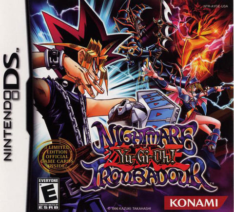 Yugioh Nightmare Troubadour DS Used Cartridge Only