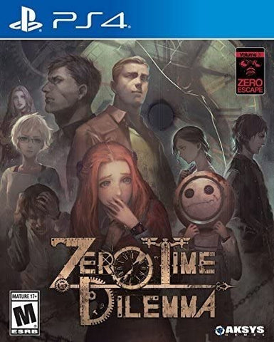 Zero Escape Zero Time Dilemma PS4 New