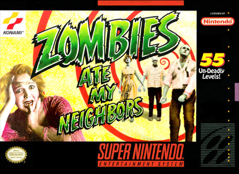 Zombies Ate My Neighbors SNES Used Cartridge Only