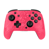 Switch Controller Wireless PDP Faceoff Pro Controller Pink Camo New