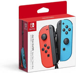 Switch Controller Wireless Nintendo Joy Con L R Neon Red Neon Blue Set New