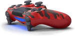 PS4 Controller Wireless Sony Dualshock 4 Red Camo New