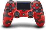 PS4 Controller Wireless Sony Dualshock 4 Red Camo New