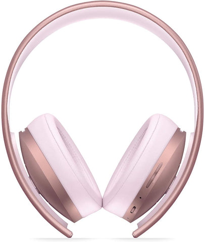 PS4 Headset Wireless Sony Playstation Gold Rose Gold New