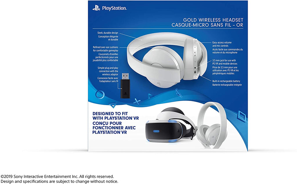 Sony PlayStation 4 Casque de Jeu Sans Fil Platinum Games Accessories