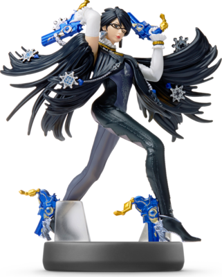 Amiibo Super Smash Bros Bayonetta Player 1 Used