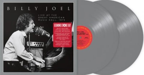 Billy Joel - Live At The Great American Music Hall 1975 (2lp Opaque Grey) Vinyl New