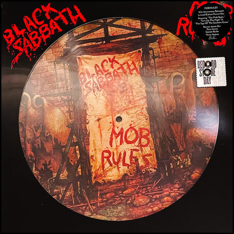 Black Sabbath - Mob Rules (Picture Disc) Vinyl New