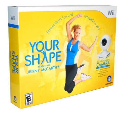 Your Shape Game and Camera Bundle Wii Used