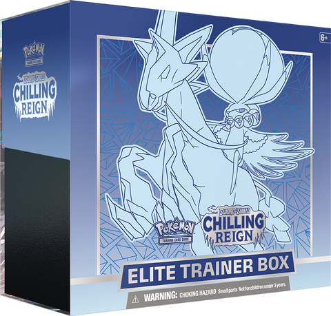 Pokemon Chilling Reign Elite Trainer Ice Rider Box