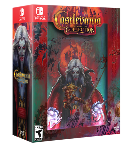 Castlevania Anniversary Collection Limited Edition LRG Switch New