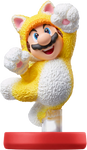 Amiibo Super Mario Cat Mario Used