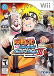 Naruto Clash Of Ninja Revolution 3 Wii Used