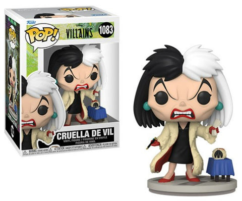 Funko Pop Disney Villains Cruella De Vil New