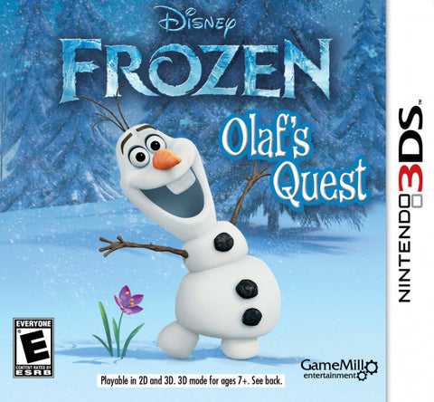 Frozen Olafs Quest 3DS Used