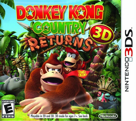 Donkey Kong Country Returns 3DS Used Cartridge Only