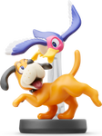 Amiibo Super Smash Bros Duck Hunt Used