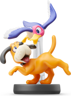 Amiibo Super Smash Bros Duck Hunt Used