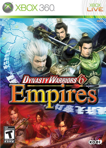 Dynasty Warriors 6 Empires 360 Used