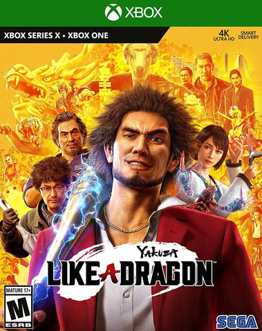 Yakuza Like A Dragon Xbox One Xbox Series X Used