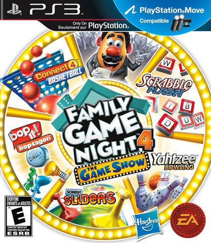 Hasbro Family Game Night 4 PS3 Used