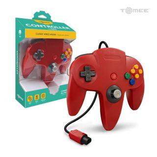 N64 Controller Tomee Red New