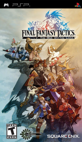 Final Fantasy Tactics War Of The Lions PSP Disc Only Used