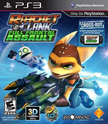 Ratchet & Clank Full Frontal Assault PS3 Used