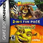 Madagascar & Shrek 2 Gameboy Advance Used Cartridge Only