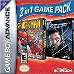 Spider-Man Mysterios Menace X-2 Wolverines Revenge Double Pack Gameboy Advance Used Cartridge Only